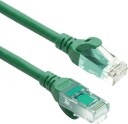 ACT Nettverkskabel Cat6A U/UTP TPE RJ45 Ultrafleksibel 10 m Grønn