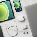 ALOGIC 65W GaN Hurtiglader med 2m USB-C-kabel Hvit