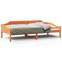  Sengeramme uten madrass voksbrun 90x190 cm heltre furu