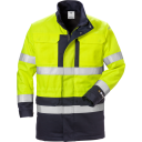 Fristads Vinterparkas Flamskyddad 4589 Flam Klass 3 Varselgul/marinblå L