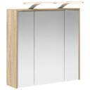  Baderomsspeilskap Sonoma eik 63,5 x 16 x 62,5 cm Konstruert tre