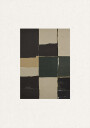 Textured Grid Harmony Plakat / 21x30cm