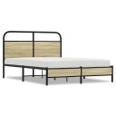  Sengeramme uten madrass sonoma eik 120x200 cm konstruert tre 8721158565020