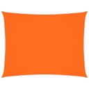 vidaXL Solseil oxfordstoff rektangulær 3,5x5 m oransje