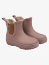 Mikk Line Fôrede Gummistøvler Ullblanding Twilight Mauve 30