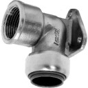 Roth dekkvinkel 15 x 1/2", push-in beslag i rustfritt stål