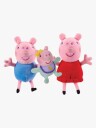 Gurli Gris Peppa Plysj 3pk Pink One Size