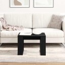  Svart Eik Sidebord 50x50x35 cm Laget av Ingeniørt Tre