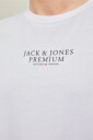 Jack & Jones   T skjorte Jprbluarchie Ss Tee Crew Neck   Hvit