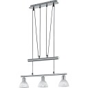 Trio Lighting Levisto langbordspendel børstet stål