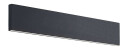 Lindby Ignazia LED-vegglampe, 47 cm, svart
