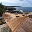 Fritzøe Engros Terrassebord Termo Varmebehandlet Furu 26x117 mm