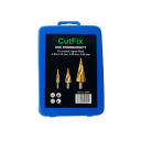CutFix Trinnborsett HSS 4-12/4-20/4-32mm 3 Deler