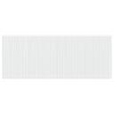  Gardiner med gardiner Blomster Hvit 1200 x 280 cm Polyester