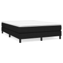  Boxspring sengeramme svart 135x190 cm Double stoff