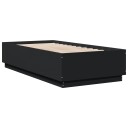  Sengeramme svart 90x190 cm konstruert tre 8721012274877