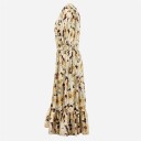 Ralph Lauren Ls Ltiti Dr-Long Sleeve-Cocktail Dress 1332 Spring Buttercup Floral