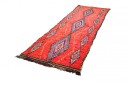 Marokkansk Boucherouite teppe 360 x 170 cm Størrelse: 360 x 170 cm