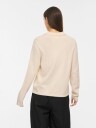 VIRIL L/S POLO PULLOVER KNIT SUPER LIGHT NATURAL