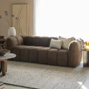By-Boo, Sofa Cubetto (2,5-seter) Brown