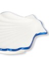 Lexington Home Stoneware Shell Small Dish   White   