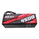 Gens Ace G-Tech 4500mAh 6S LiPo-batteri for radiostyrte kjøretøy 22.2V 60C Hardcase