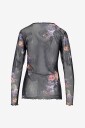Coster Copenhagen Topp Mesh O-neck T-skjorte Svart
