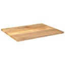  Bordplate 90x80x2,5 cm rektangulær heltre mango