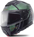 Schuberth Åpningshjelm  C5 Grønn