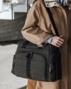 Sebra Veske til barnepleie On-the-go Grey Melange