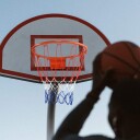 Basketballbøyle Veggmontert Basketballbøyle Profesjonell Dunking Basketballbøyle for innendørs og utendørs bruk Oransje rød