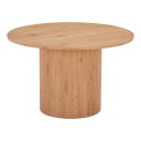 Boavista spisebord Ø120cm mørkebrun.