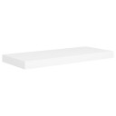vidaXL Flytende vegghylle hvit 60x23,5x3,8 cm MDF