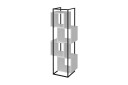 Bokhylle Cowanda 52 cm   Svart|Hvit