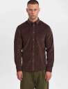 Anerkjendt Akleif Solid Cord Shirt - Brown - XXL