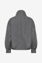ONLY Carmakoma Carasta High Collar Bomber Jacket Otw   Grey   42