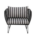 Bloomingville Mundo Putetrekk 2 stk Sort/Hvit