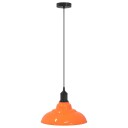  Høydejusterbar E27 Glans Oransje Ø 31cm Metall