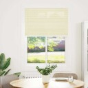  plisségardin krem 100x150 cm Stoff Bredde 99,4 Polyester