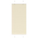  plisségardin krem 65x150 cm Stoff Bredde 64,4 Polyester