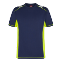 Engel Cargo T-skjorte Blått blekk/Hivis gul SEW-9870-258-16538 S