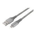 DACOTA PLATINUM USB-MUSB KABEL 3 M, GRÅ