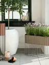 Broste Copenhagen Ray Vase Offwhite 64 cm
