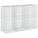 vidaXL Gabion med 5 mm tråd og 5x10 cm nett 300x100x200 cm