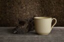 Lyngby celæn - Rhombe Earth kopp med hank 39 cl marble