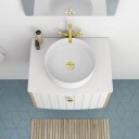 Dansani Inzo Silestone Benkeplate Coral Clay / 80cm