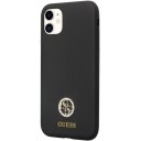 Guess Mobildeksel til iPhone 11/XR 6,1" Silikon med Strass Svart