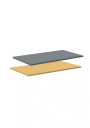 Hafa Eden Benkeplate 900 910x465 mm Mørkegrå steindekor