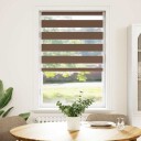  Sebragardin brun 80x150 cm stoff bredde 75,9 polyester