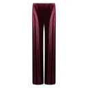 Alberta Ferretti Dame Bukser Rød S,